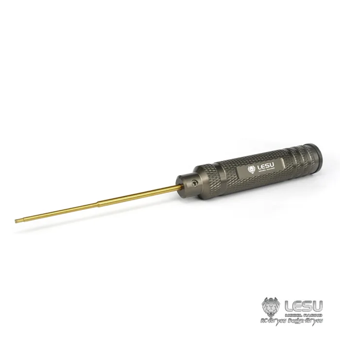 LESU Metal Screw Driver Tool 2.0MM for 1/14 TAMIYA RC Tractor Truck Model Vehicle Hydraulic Excavator Loader Dumper