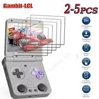 2-5PCS 9H HD Tempered Glass For MIYOO Flip V2  Handheld Game Console  ON MIYOOFlipV2 FlipV2 3.5inch Screen Protector Cover Film