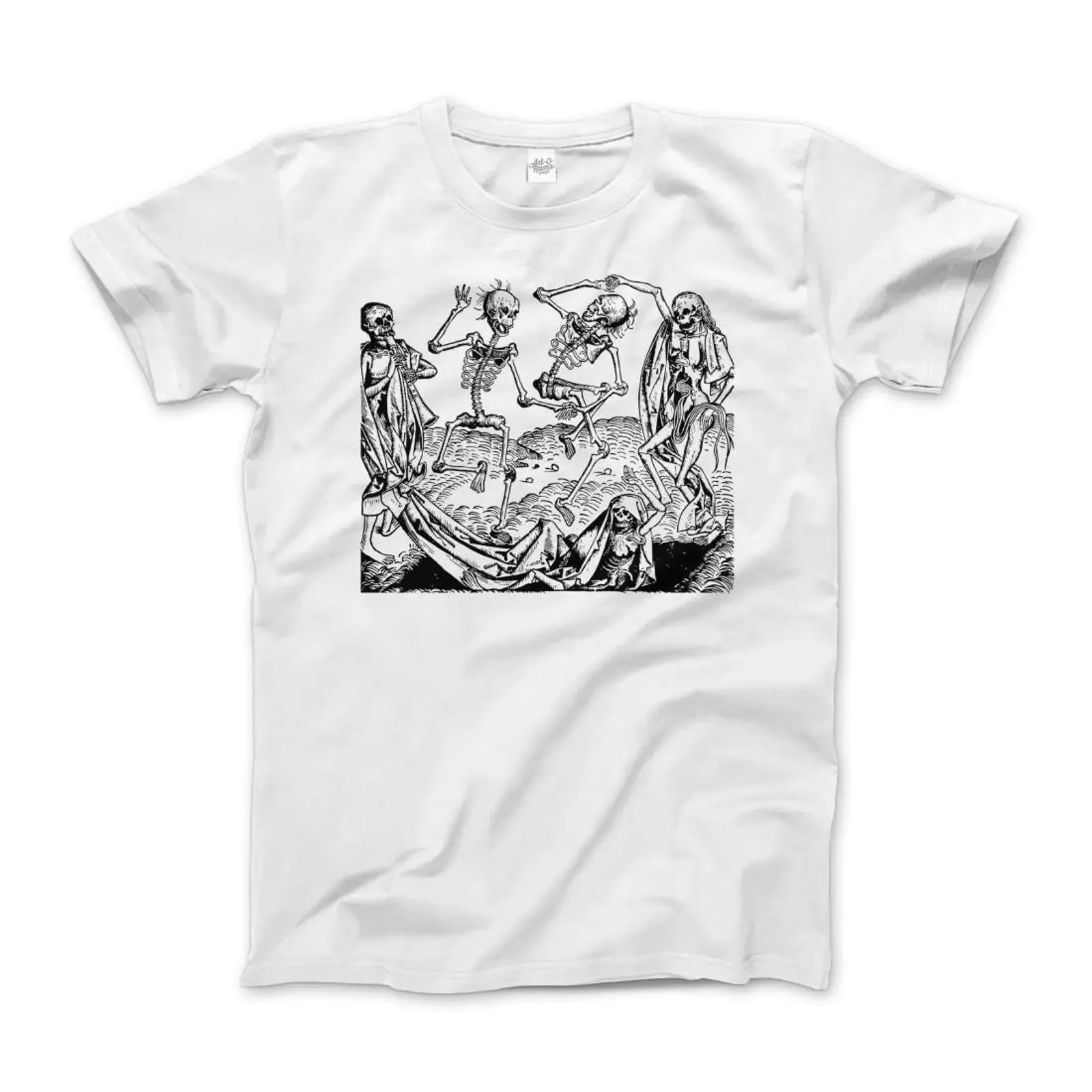 Wolgemut Dance of Death from amp quot The Nuremberg Chronicle 1493 T Shirt vintage Washed designer clothes Soft Breathable
