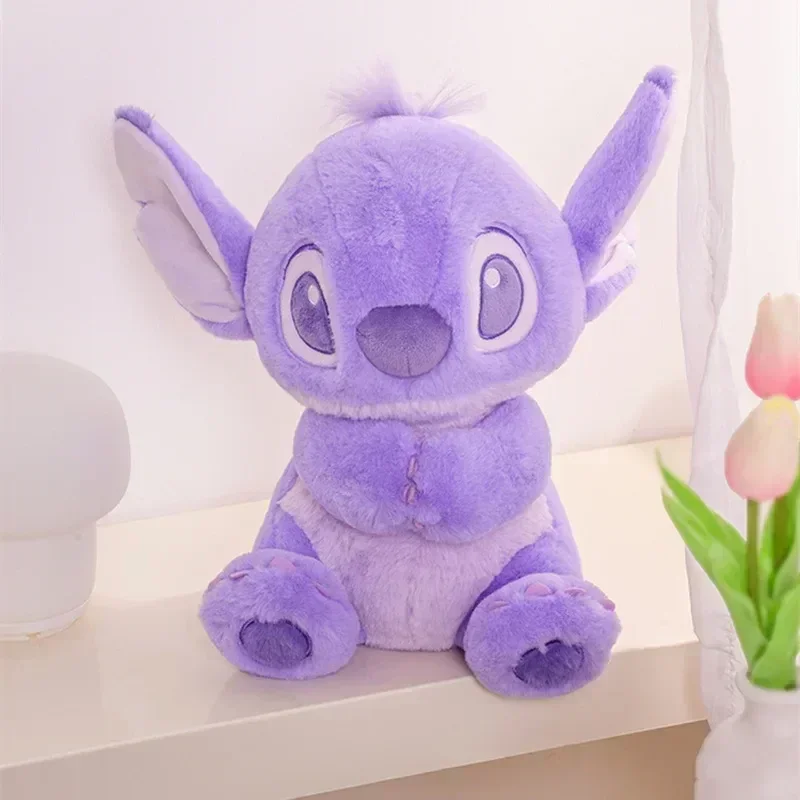 

Плюшевая кукла Disney 30 см Лило и Стич, мультяшная подушка Стич и ангел, украшение для комнаты, сопровождающая детскую игрушку в подарок на День святого Валентина