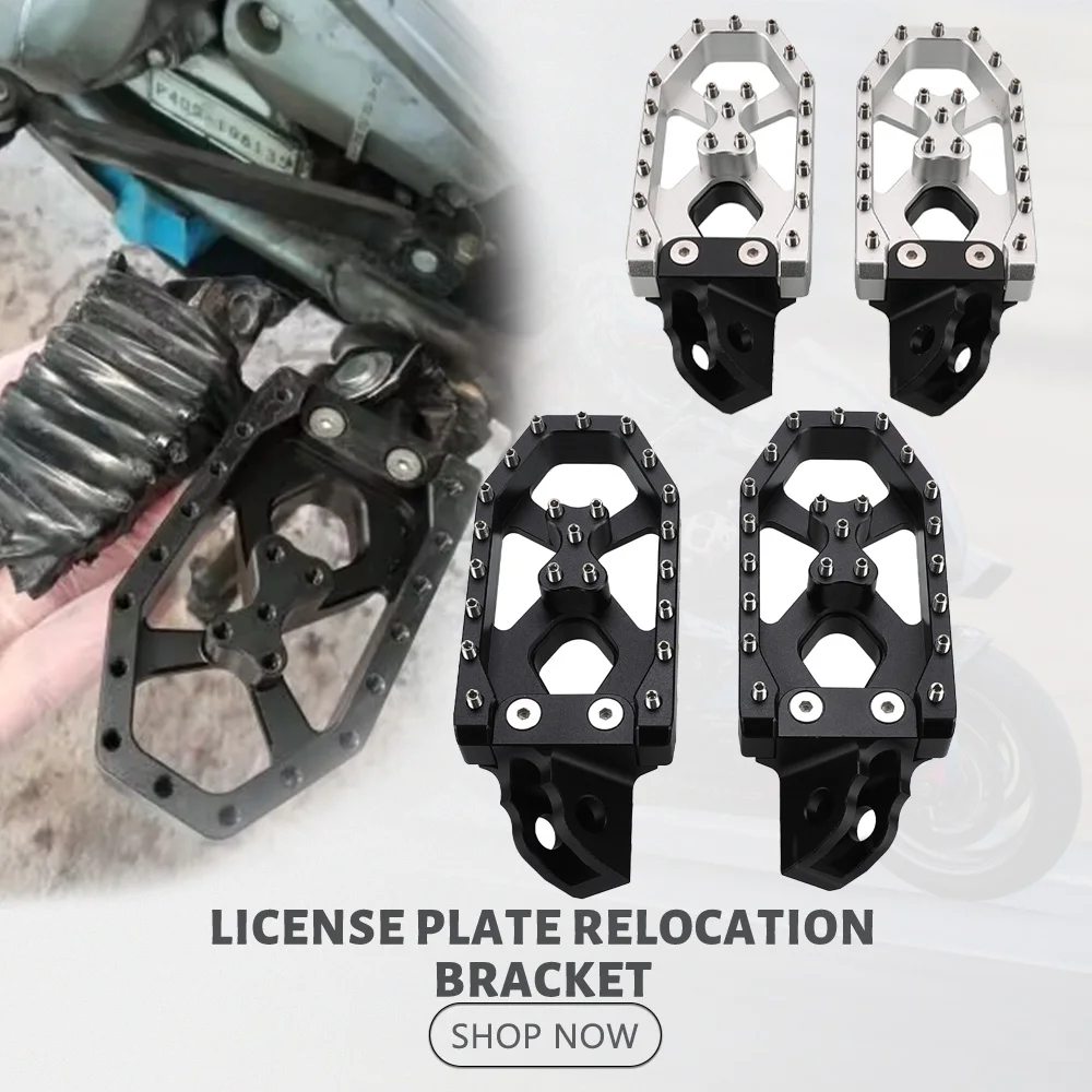 

Новые мотоциклы для Suzuki DR650 DR650/SE DR650 SE 1996-2023 2022 2021, увеличенные широкие подножки, подножки, подставки для педалей