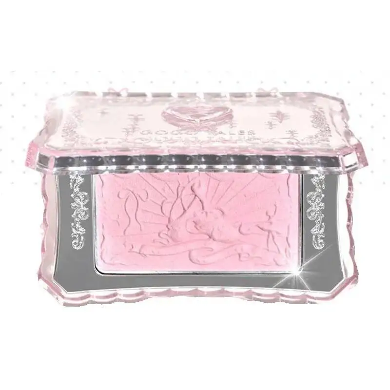 

Gogo Tales Little Gem Series Blush Palette - Low Saturation, Volumizing & Contouring Matte Powder For Subtle Everyday Makeup