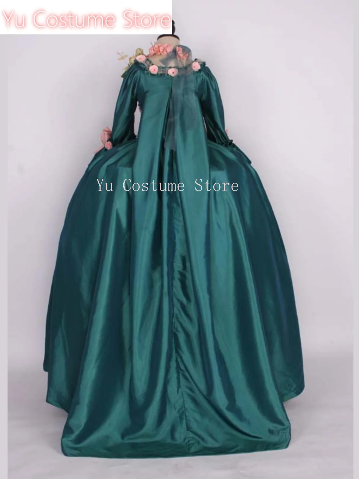 Yu European Vintage Rob Skirt Madame De Pompadour Halloween Cosplay Costume Cos Game Anime Party Uniform Hallowen Play Role