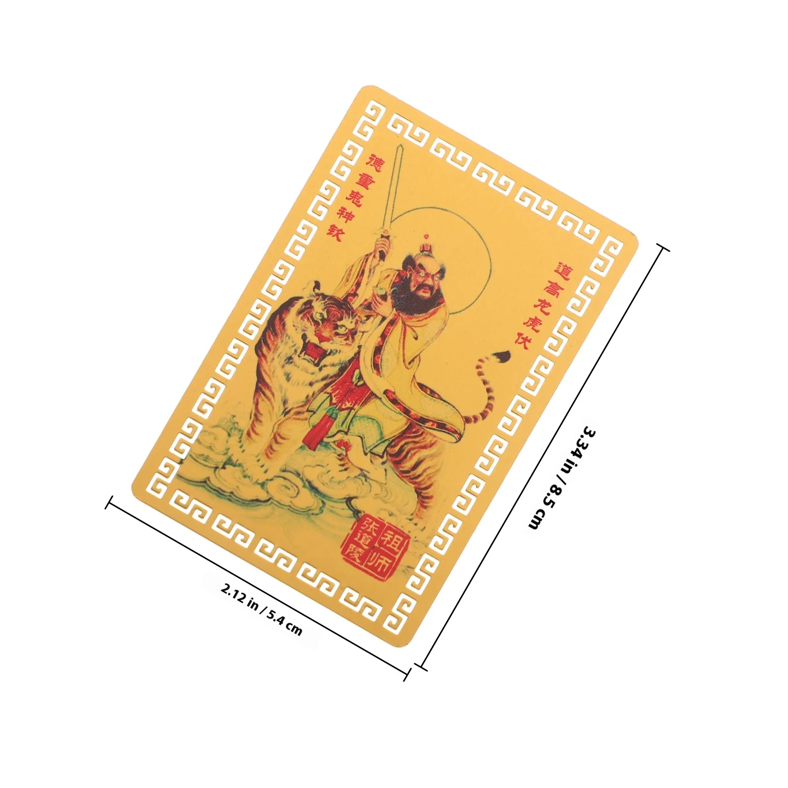 بطاقة بوذا المعدنية 2025 تميمة للحماية الصينية فنغ شوي الثروة سحر بولي كلوريد الفينيل الحرف اليدوية ديكور