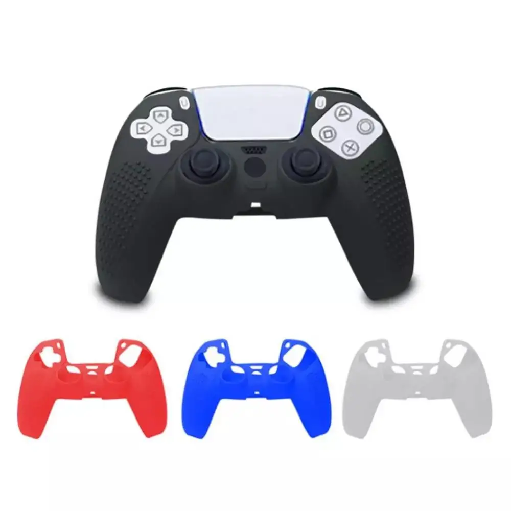 Gaming Controller  Cover High-quality Black For Ps5 Controller For Ps5 Handle Protector Durable Silicone Gamepad Accessories