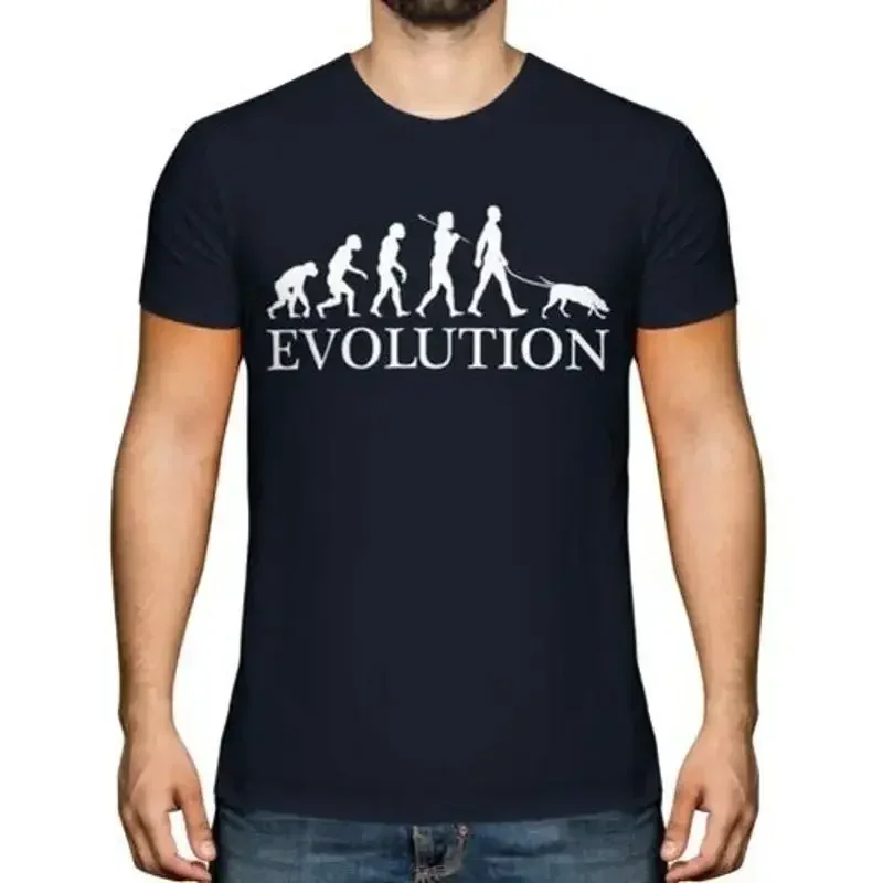 Pointer Evolution Of Man Men's T-Shirt Top Dog Lover Gift Walker Walking