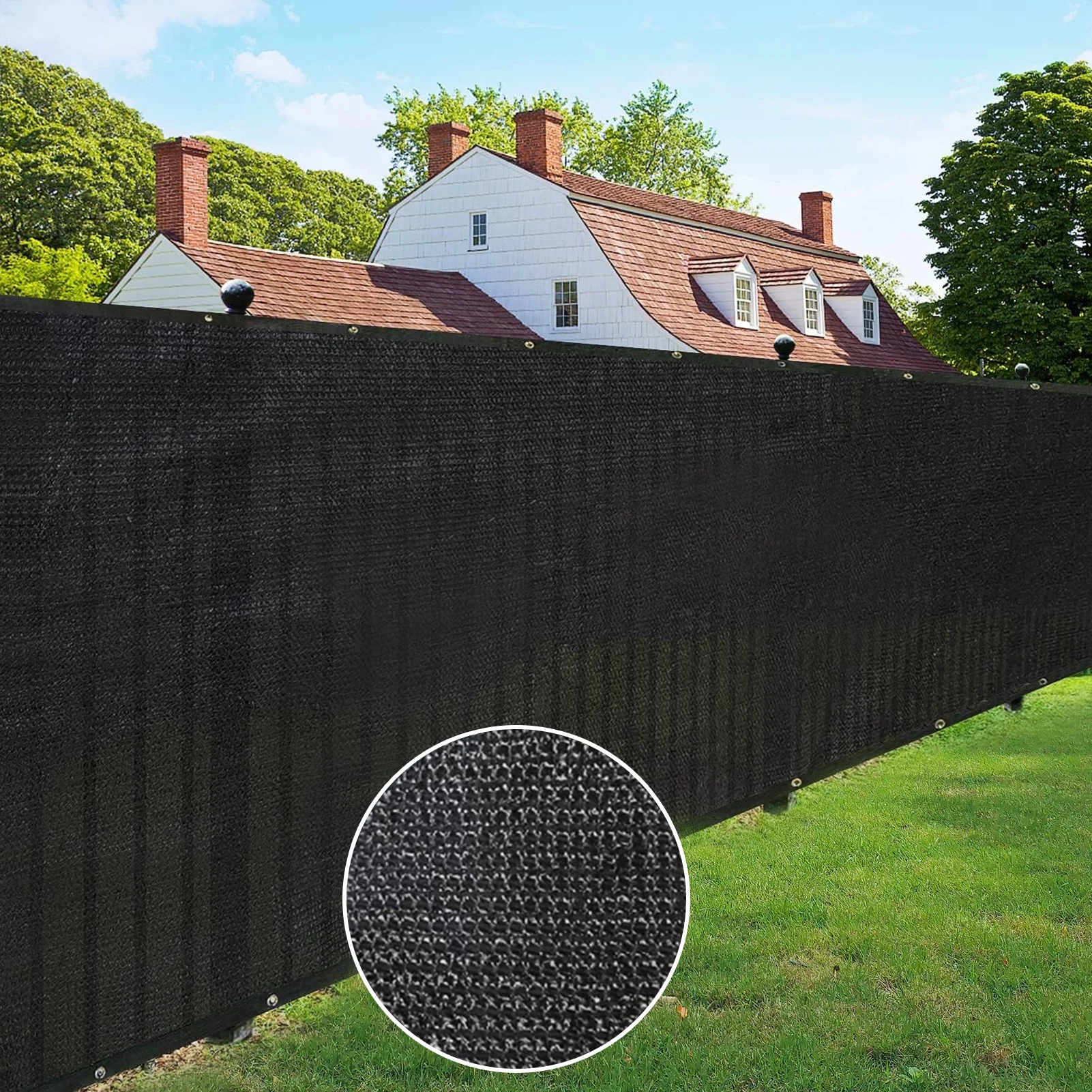 

Privacy Fence Screen 95in Fence Cover Privacy Hedge Artificial Shade Cover Panels Privacy Protection for Balcony Backyard Garden