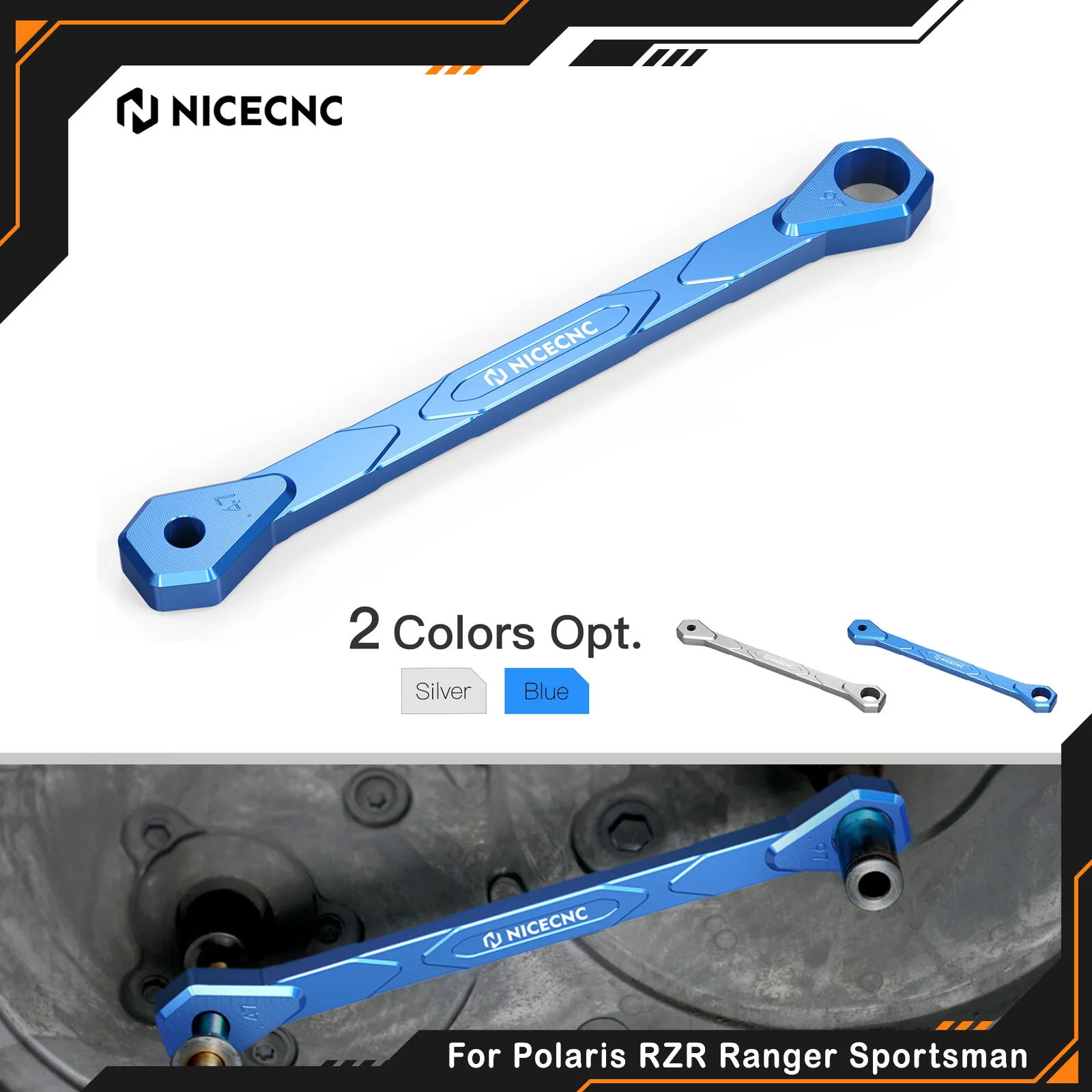 

Инструмент для выравнивания сцепления NICECNC, совместимый с Polaris Sportsman ACE 2014-2015, RZR 570 2014-2016, алюминиевые аксессуары для квадроциклов/вездеходов