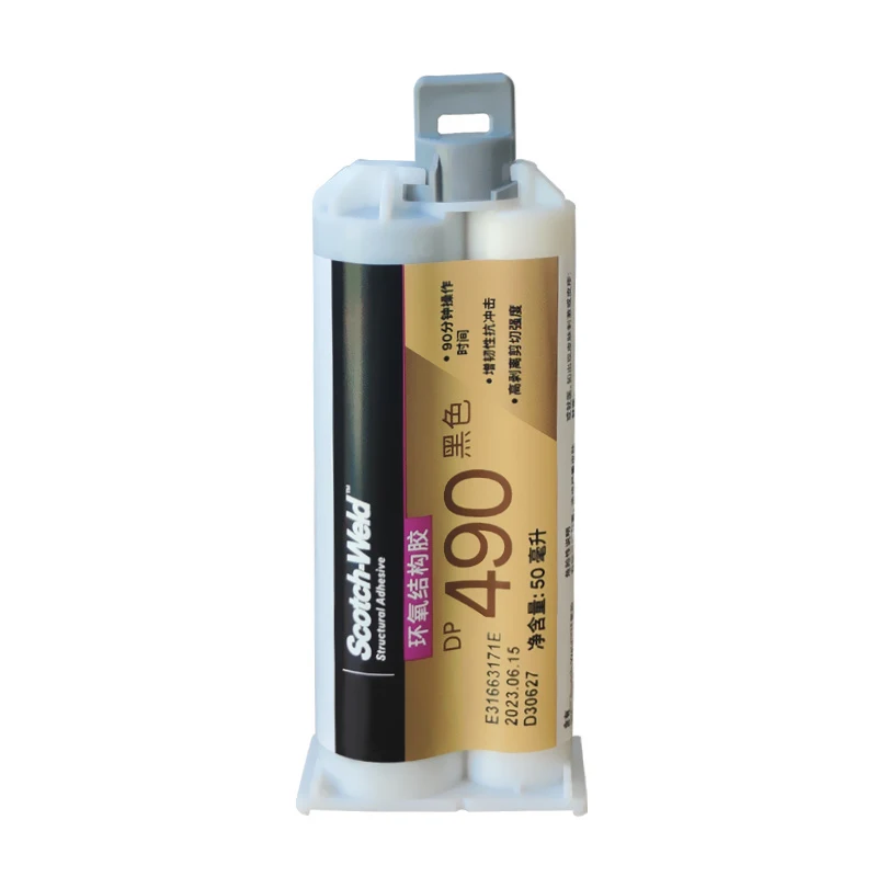 Scotch Weld Epoxy Structural Adhesive DP490 Black Epoxy Potting Compound Resin Glue Starter Kit Epoxy Resin 50ml