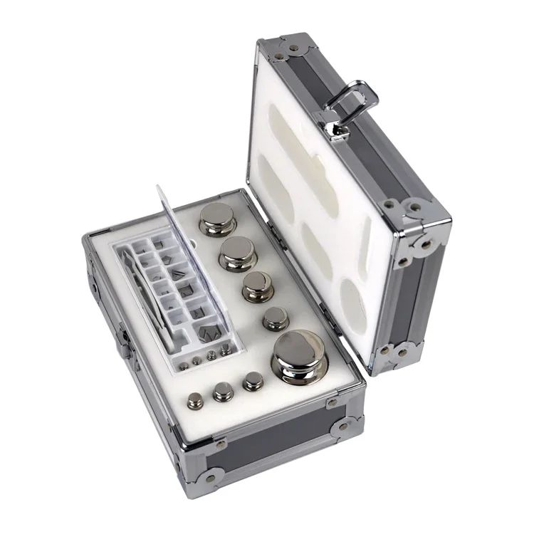 Veidt Weighing E2 Class 1mg - 100g Calibration Mass Weight Set Standard Weights for Calibration Test Weight for Balance