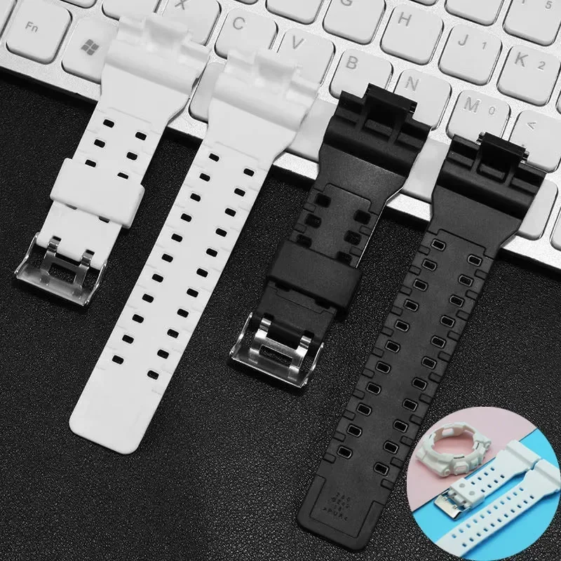 ل كاسيوك GA-110 GA100 GD-120 حزام ساعة اليد ل كاسيو gshock الرجال ماتي ساعة اليد الرياضة الراتنج غطاء من السيليكون الفرقة