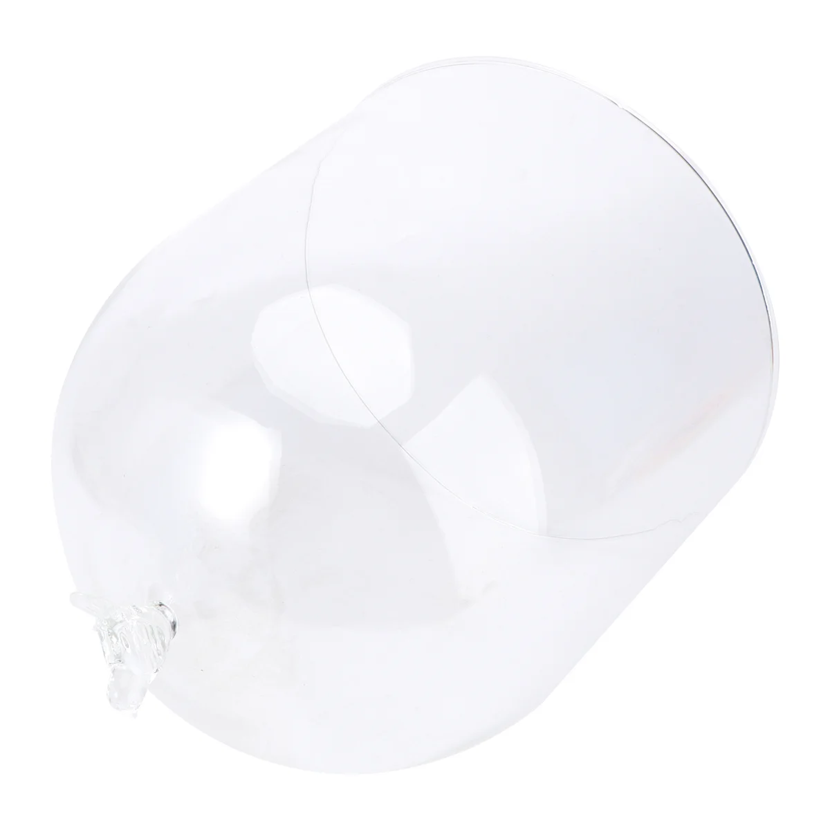 

Wedding Decor Food Hood Dessert Cover Fresh-keeping Micro Landscape Glass for Pizza Protective