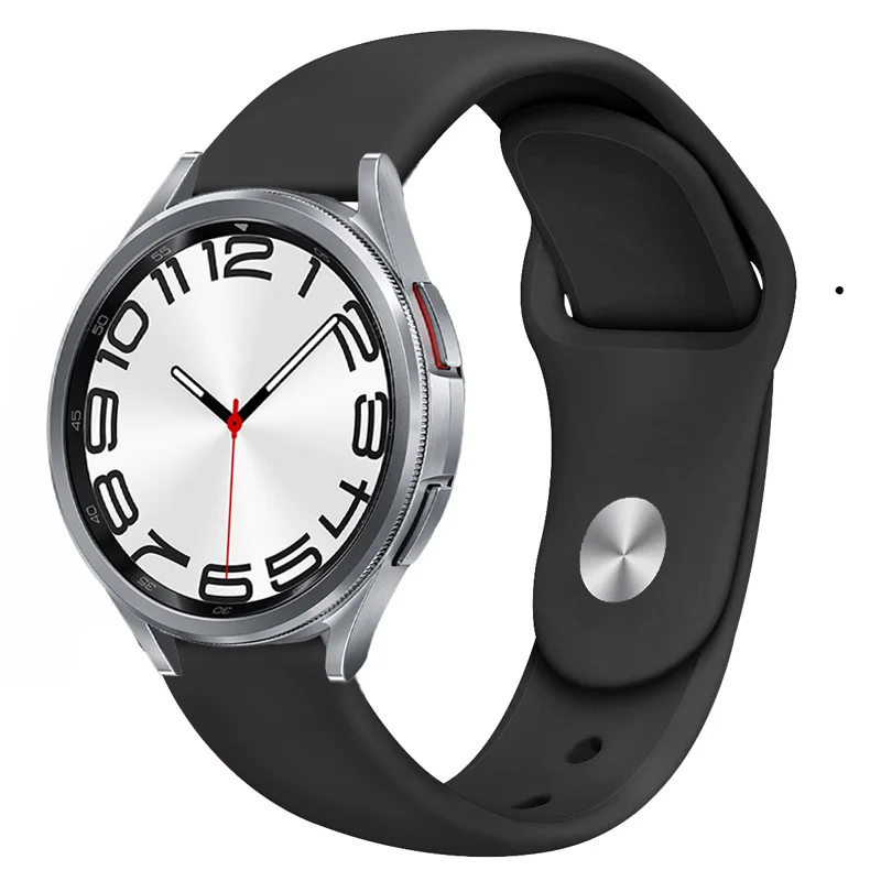 Ремешок силиконовый для Samsung Galaxy watch 6 5 4 3 Amazfit GTR, сменный спортивный браслет для Huawei watch 4 GT2/3 pro, 22 мм 20 мм