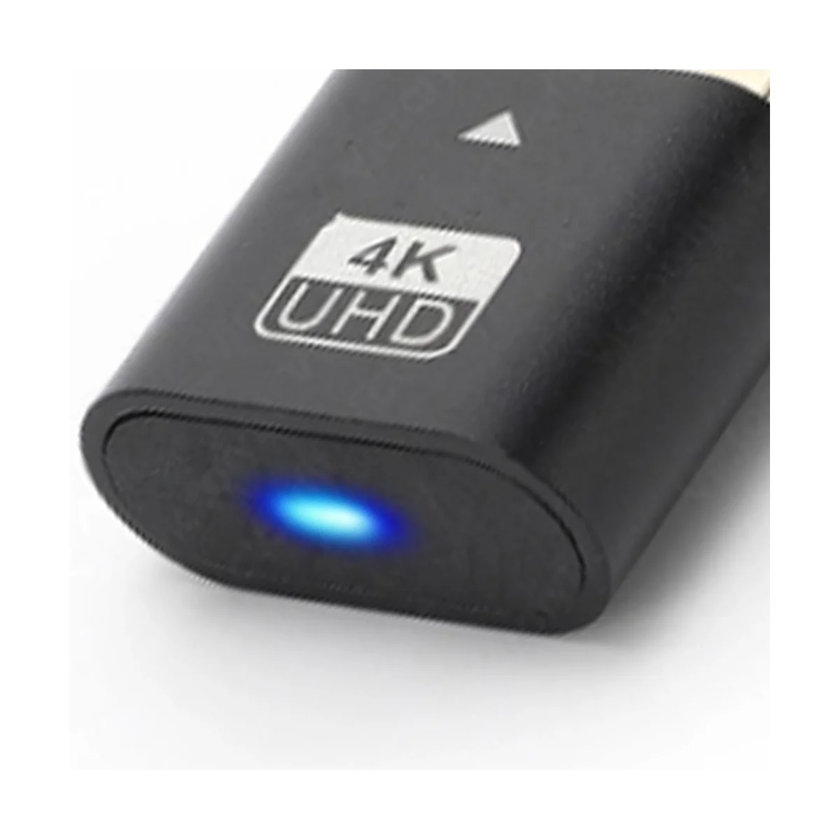 HDMI-Compatible 4K Dummy Plug with LED Light for Graphics Cards, PC Accessories,Desktop/Laptop Vistual Display Adapter C