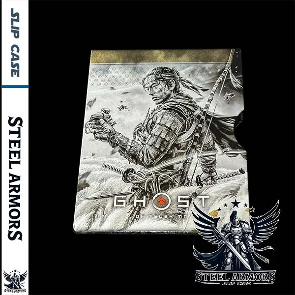 

Ghost of Tsushima Directors Cut Edition Slip Case SteelArmors (Customization,Steel case,Game CD not included)