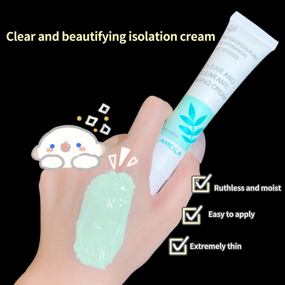 Foundation Makeup Brighten Skin Color Moisturizing Waterproof Uniform Skin Tone Cosmetics Face Isolation Cream