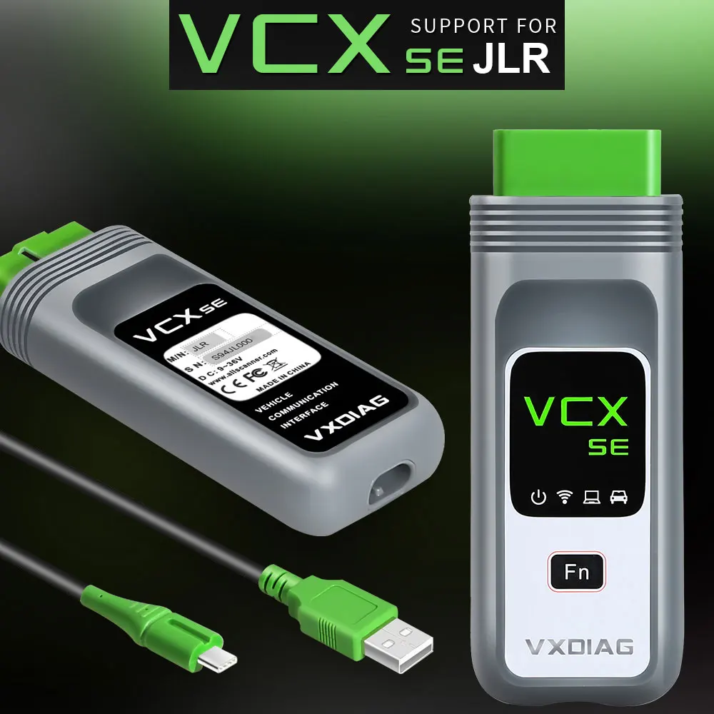 Диагностический инструмент VXDIAG VCX SE, диагностический прибор OBD2 для JLR, все системы диагностики, J2534