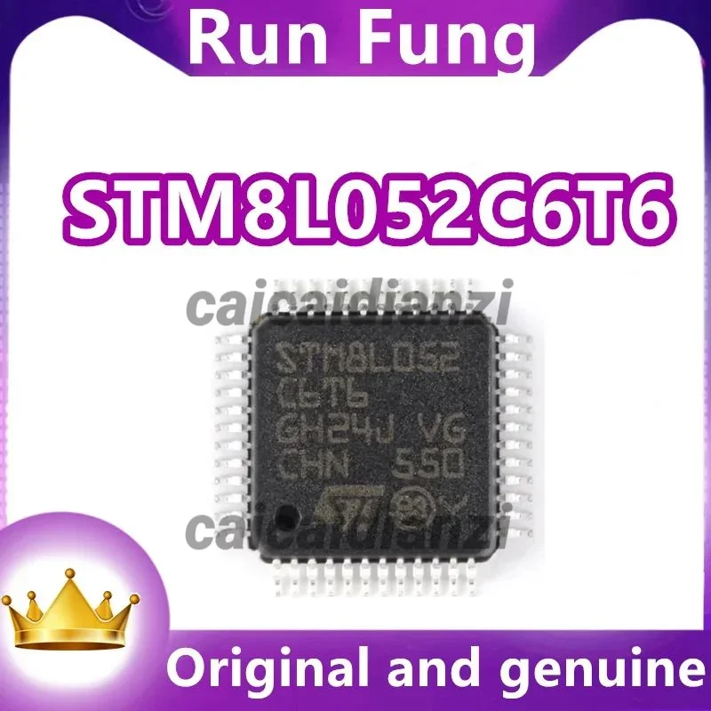 

10 шт./лот, новый оригинальный микроконтроллер STM8L052C6T6 STM8L052 MCU STM8L EnergyLite, 8-битный, 16 МГц, 32 КБ (32K x 8) FLASH, 48-LQFP