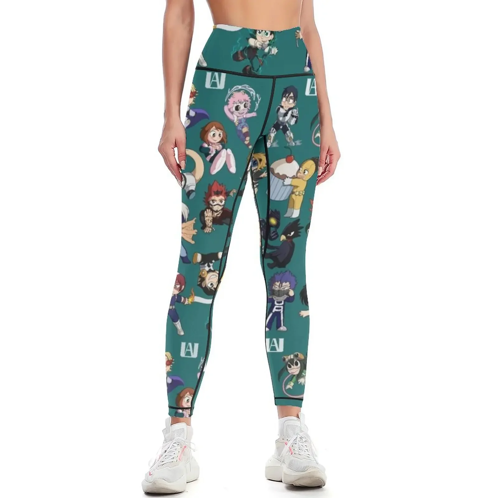 Class 1-A Plus Ultra Chibi! Leggings legings for fitness sport set Womens Leggings