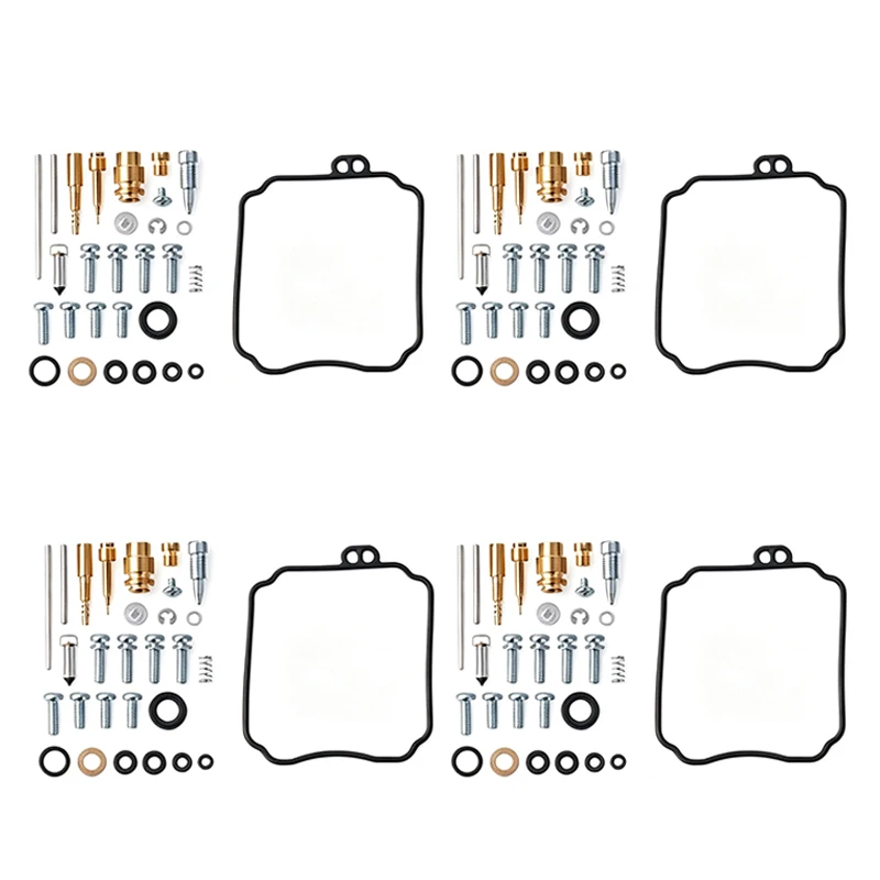 Carburetor Rebuild Kit For Yamaha XVZ13AT Royal Star Tour Classic 1996-2000 4 Carburetor Repair Set