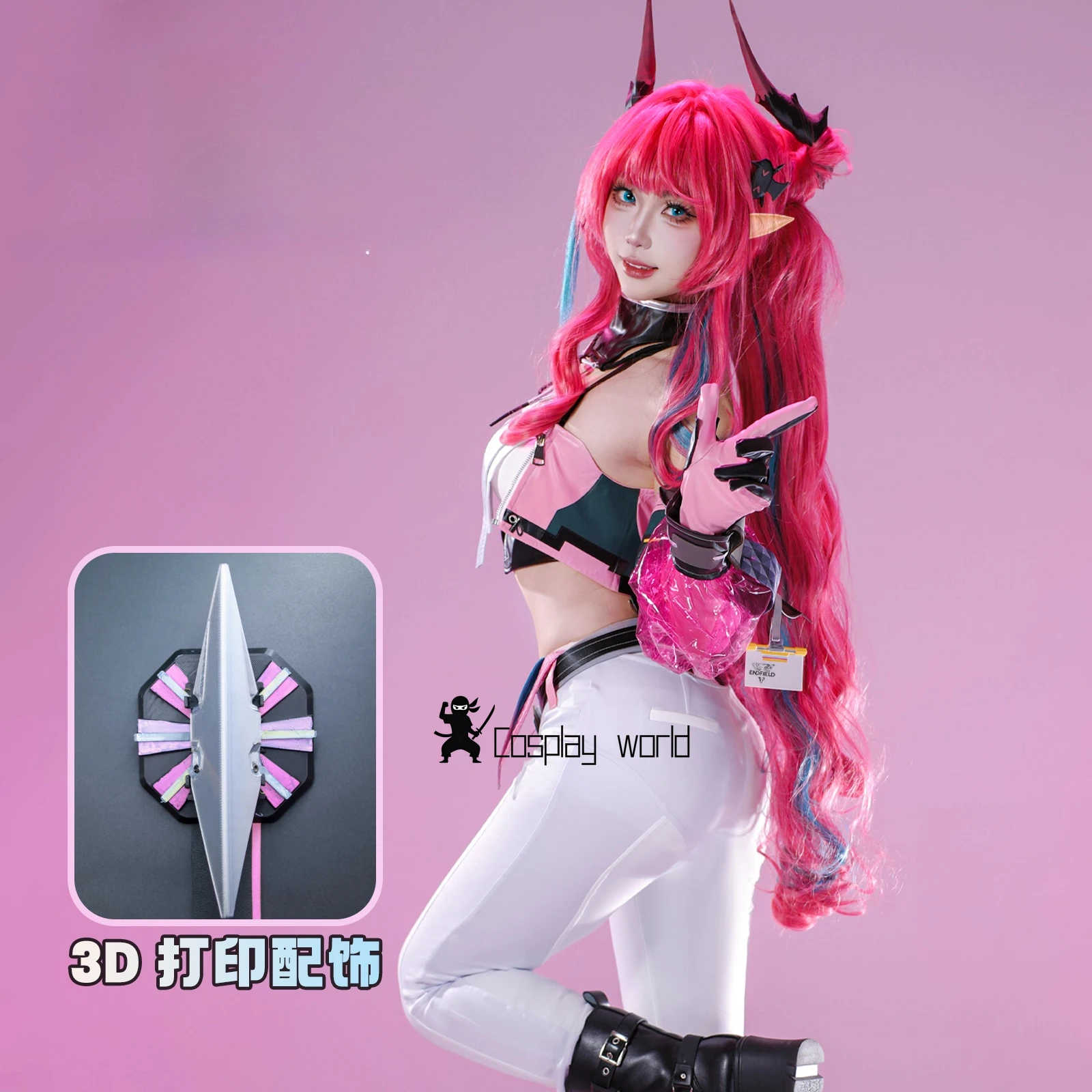 

Игра Arknights: Ивон ‌ Костюм для косплея: сексуальный жилет, брюки, униформа, головной убор, одежда для Хэллоуина, карнавала, вечеринки, наряд для взрослых женщин