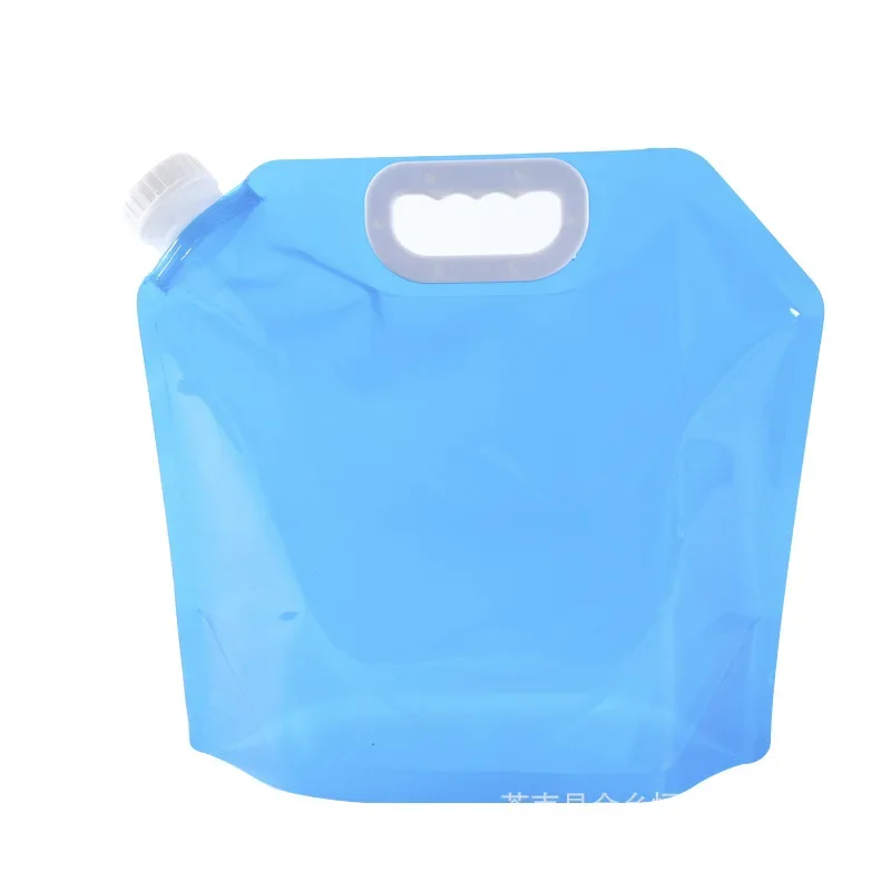 

Direct supply portable 5 liter 10 liter folding bucket camping folding water bag travel sports