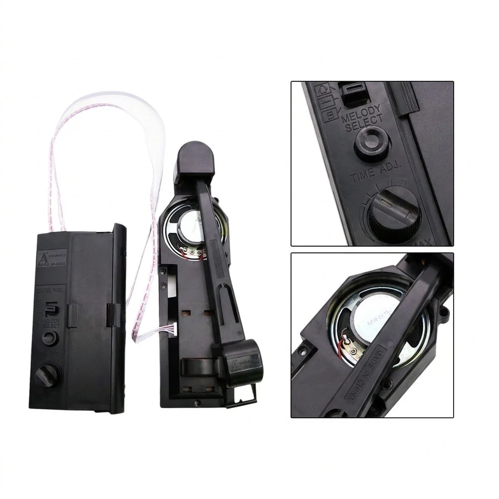 Chime-Enabled Replacement Movement for Pendulum Wall Clocks Featuring Quartz Regulation and Independent Sound Activation Switch