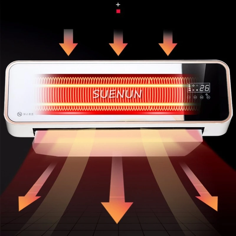 سخان المنزلية الحائط مسخن الهواء الحمام مقاوم للماء سرعة سخان الحرارية المرحاض الكهربائية مسخن الهواء الساخن