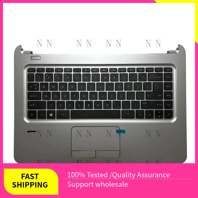 

GGT For HP 340 G3 G4 346 Silver Palmrest Keyboard Bezel Cover W/Touchpad 851536-001