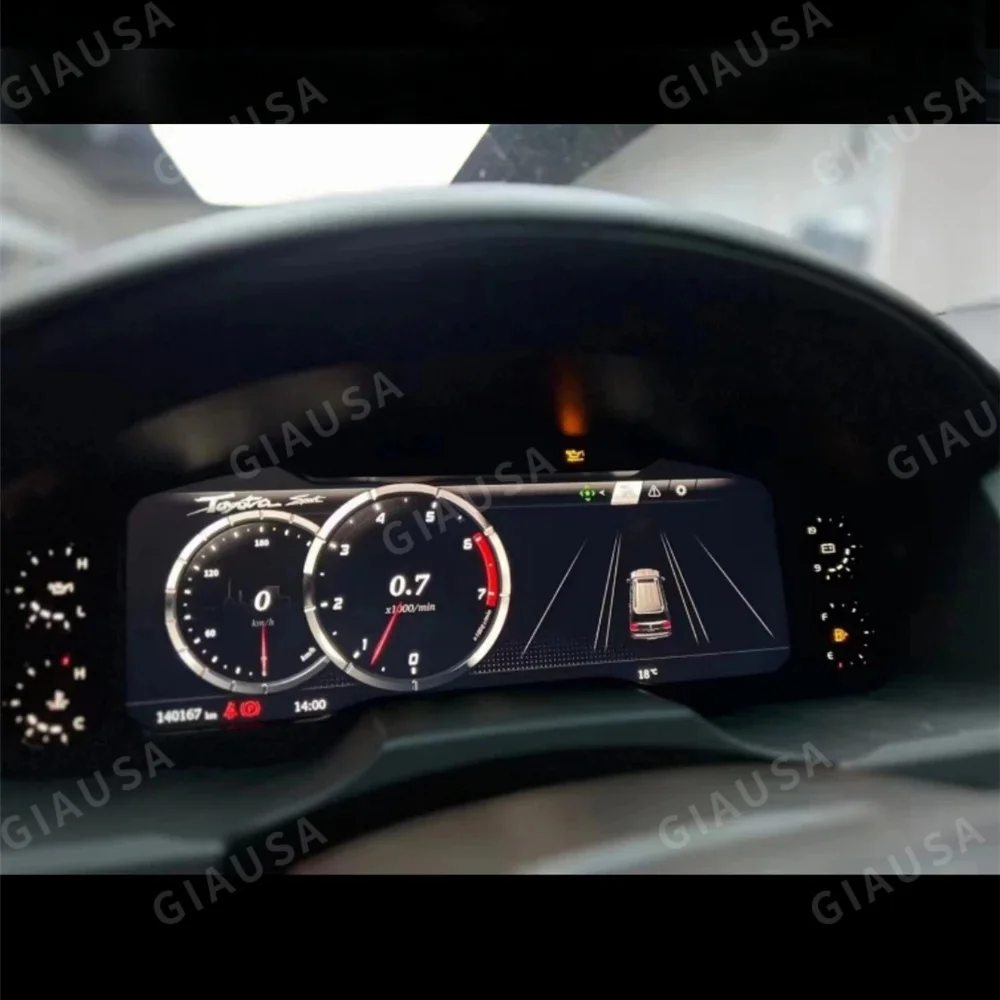 For Toyota Land Cruiser LC200 2008-2022 Meter Screen Instrument Replacement Entertainment Virtual Cockpit Car Digital Cluste - Image 4