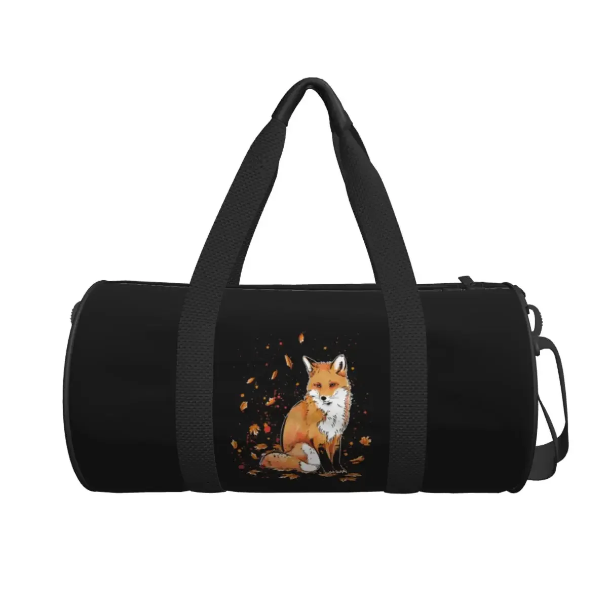 

Классическая большая спортивная сумка Fox In The Snow, водонепроницаемая дорожная сумка Duffle, сумки для фитнеса