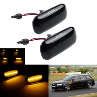 2x Dynamic Canbus Side Indicator LED Repeater Light Fits Audi A3 8P A4 S4 A6 A8