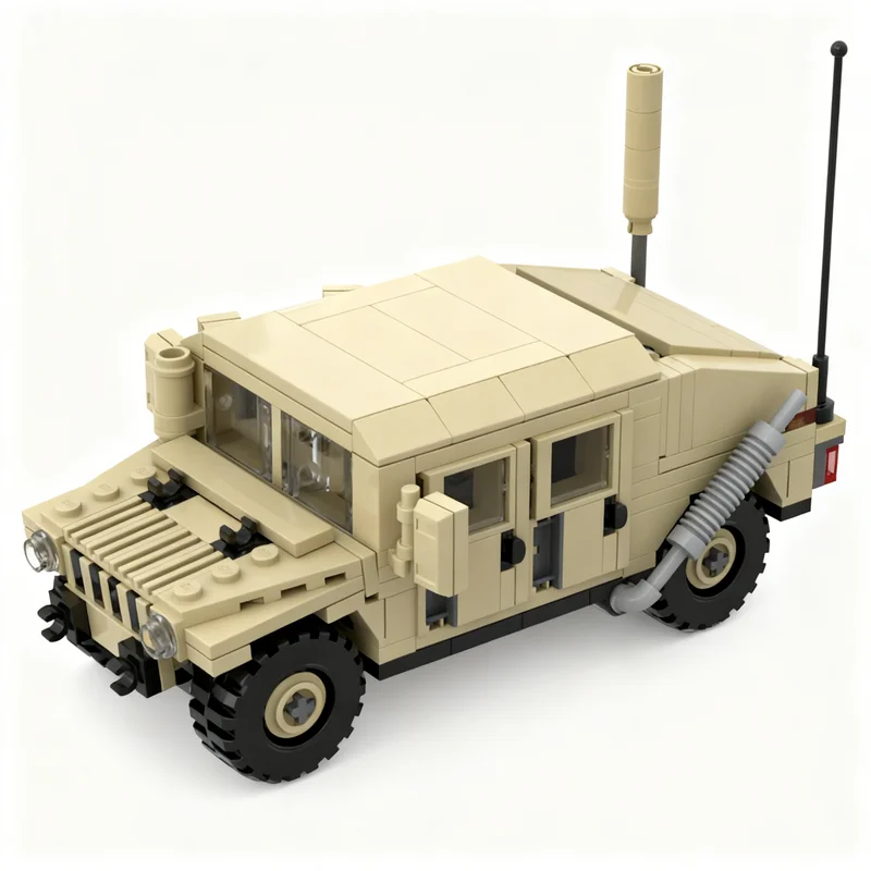 

306pcs MOC HMMWV Model Building Blocks Construction Toy Christmas Gifts DIY Creative Idea Education Birthday Assemble Brick