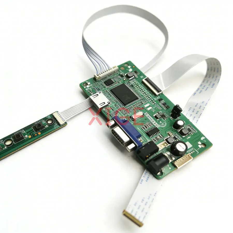 

Matrix Controller Drive Board Fit B156XW04 B156XTN08 B156XTN07 G156XTN02 1366x768 VGA+HDMI 1366*768 30Pin EDP Laptop Display Kit