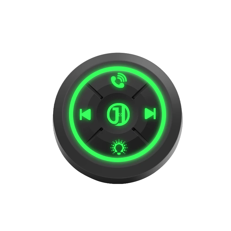 Newest Car Wireless Remote Control Helmet Earphone Motorcycle Bike Handlebar Car Steering Wheel Media Controller