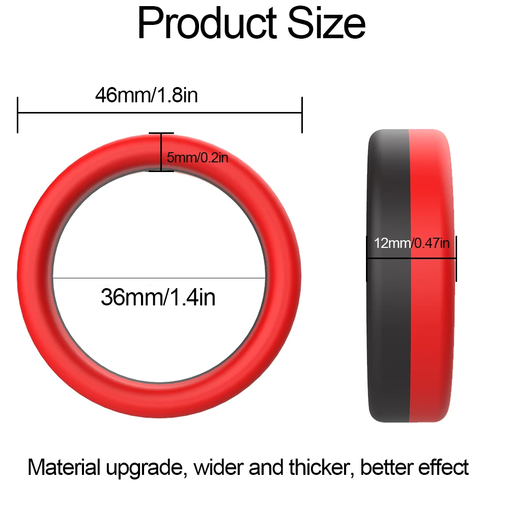 3pcs Male Penis Cock Ring Silicone Testicles Ring Delay Lock Ejaculation Scrotal Binding Ball Stretcher Cockring Sex Toy For Men