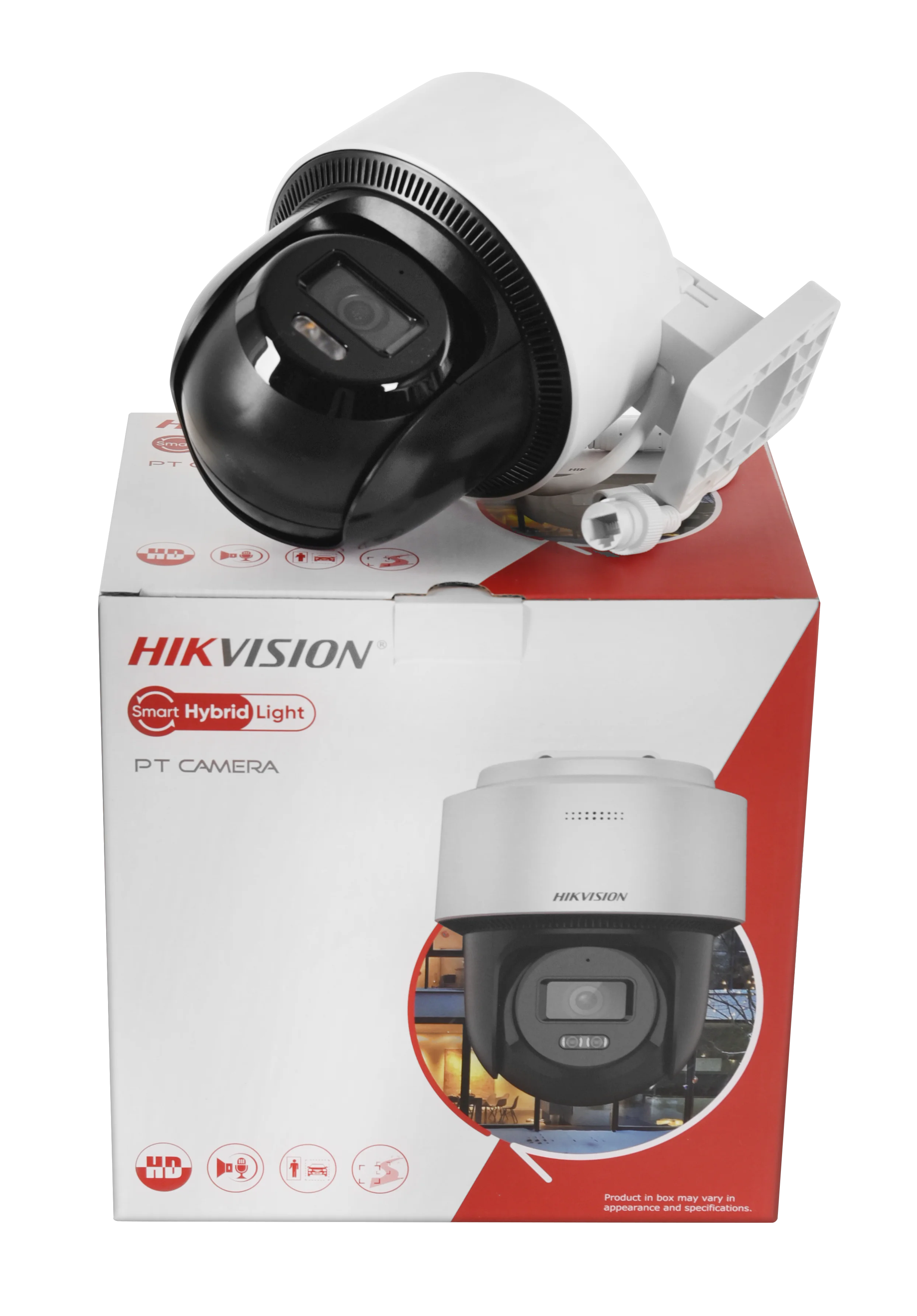 Hikvision PT Camera 4MP DS-2DE2C400MWG-E POE Built-in Mic Speaker Smart Hybrid-light Human Detection Auto-tracking Lite Outdoor