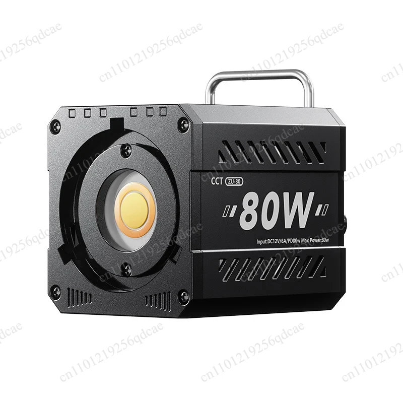 

ZU80 High-Power COB Fill Light Photography Light Handheld Filming Lamp 2500-6500K Adjustable Live Streaming Shooting Lamps