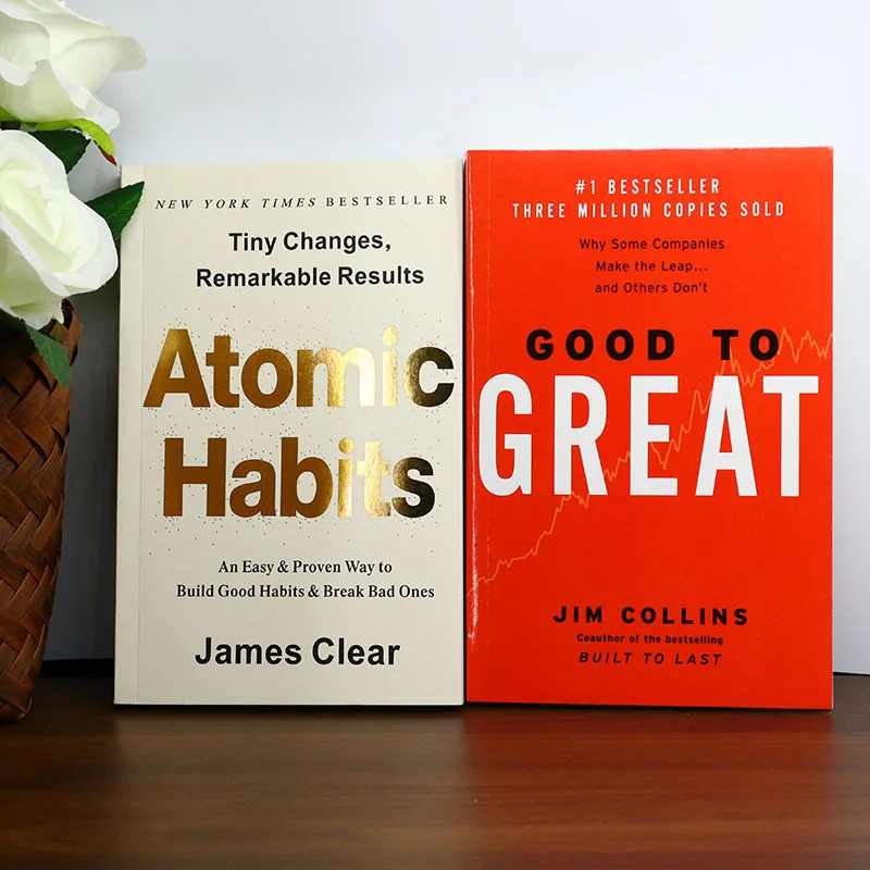 

《Atomic Habits》+《Good to Great》Personal and organizational growth Suitable for entrepreneurs managers students A Christmas gift