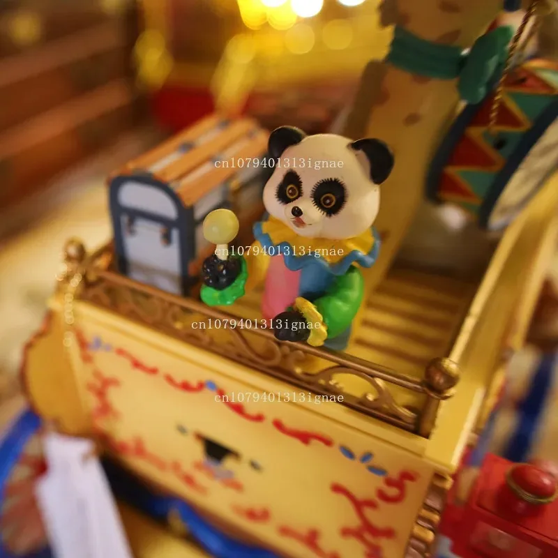 Acrylic Circus Music Box [Antique Appreciation]