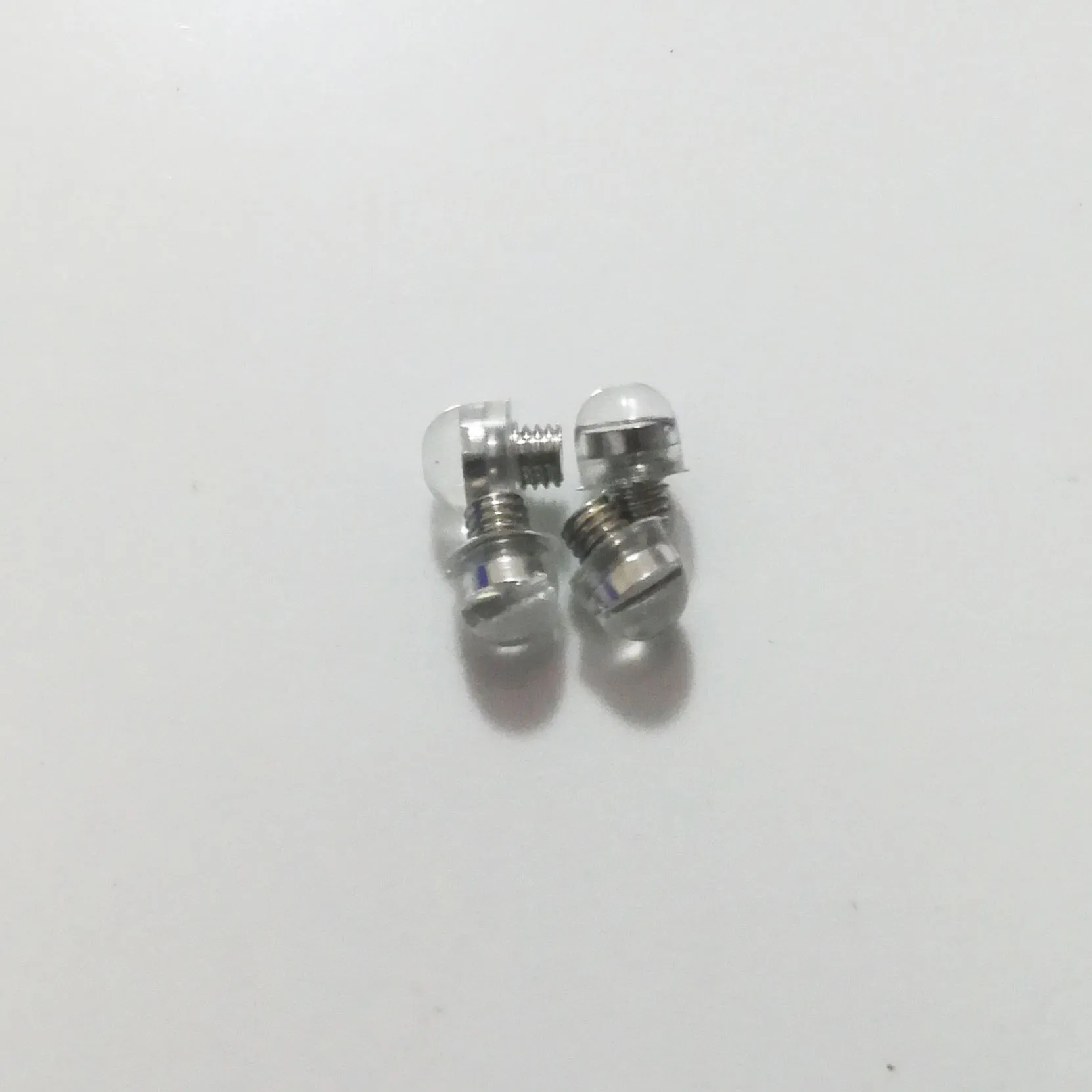 이발사 교체 나사, 나사 범퍼, 헤어 가위, 가위 스토퍼, 하이 퀄리티, 2.5mm 또는 3.0mm, 100 개/몫