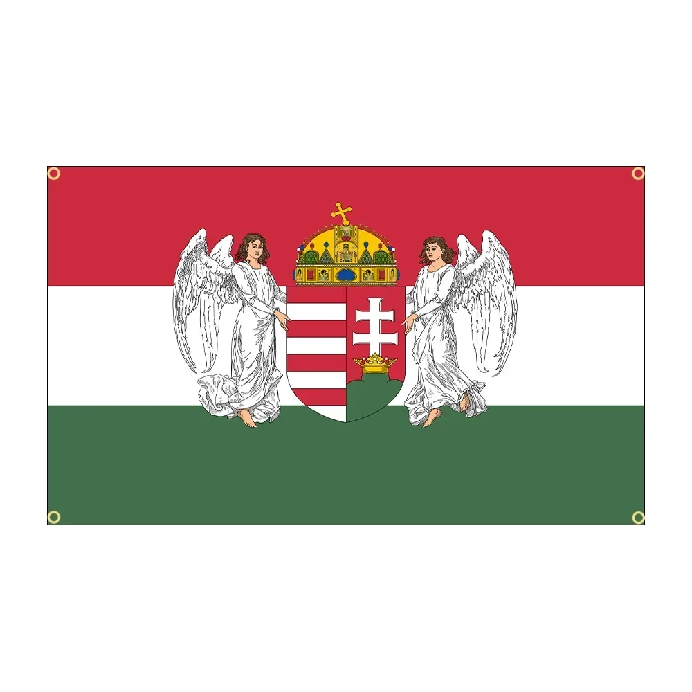 

90x150cm Austro-Hungary Flag Printed Banner For Decor(Hungary Flag) Flag Decor,flag Decoration Banner