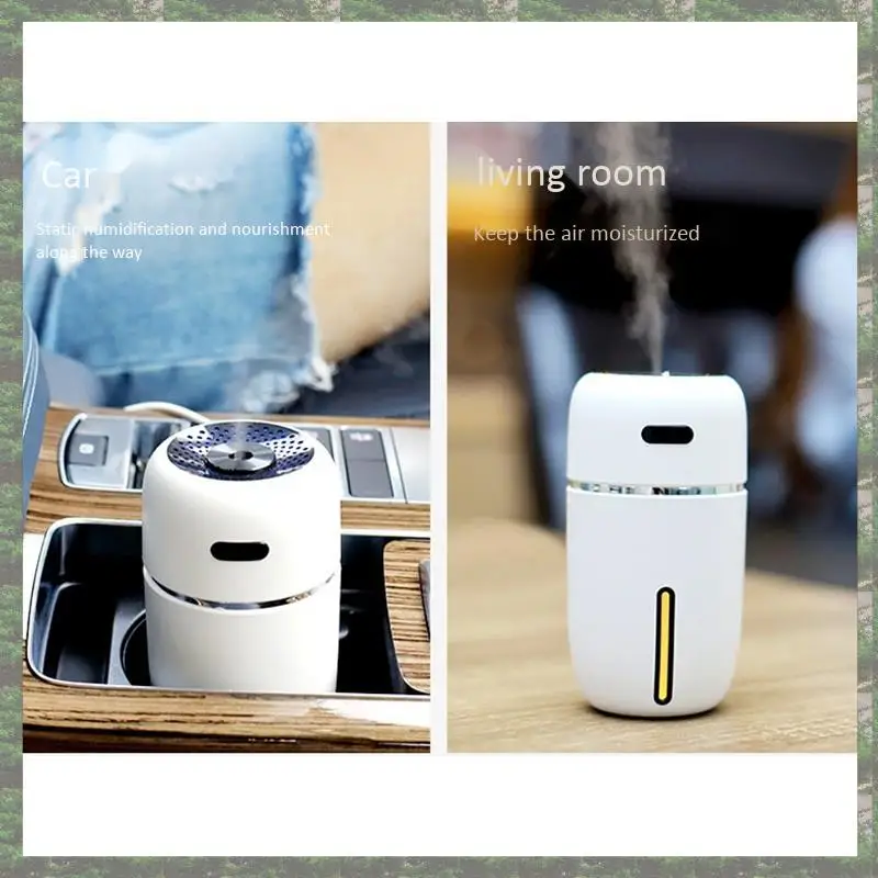 

X17A 2025 NEW-Mini USB Air Humidifier Essential Oil Diffuser LED Ultrasonic Mist Maker Fogger Humidifier Car USB Aroma Diffuser