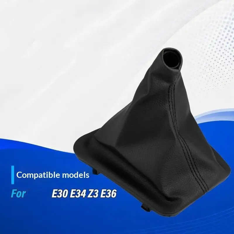 Car Manual Gear Shift Boot High Temperature Resistant Dust Proof Shift Lever Gaiter Replacement Cover for All Season Auto Use