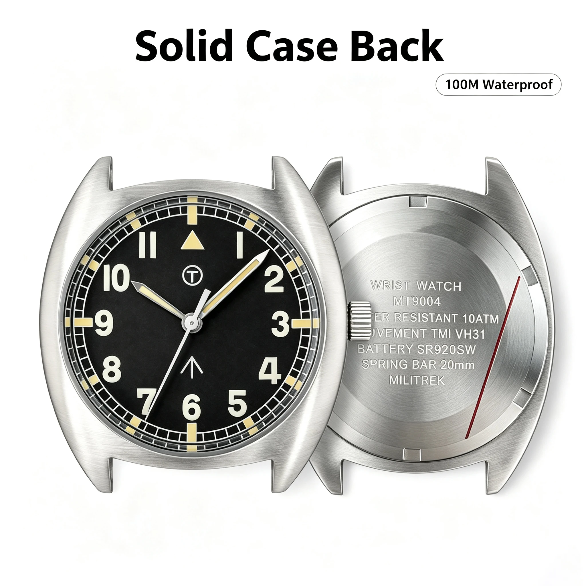 MILITREK 새로운 MT9004 38mm 군용 필드 - Nato Strap Nylon 리뷰 및 가격