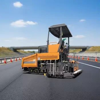 Asphalt Paving Equipment Wireless Remote Control Touchscreen Electronic Slope Leveling For Road Construction Machine