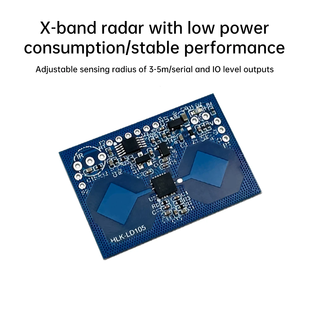 Imagem -05 - Microondas Radar Módulo de Indução do Corpo Humano Presença Humana Sensor de Movimento Instalação do Teto para Iluminação Inteligente Hlk-ld105 10g