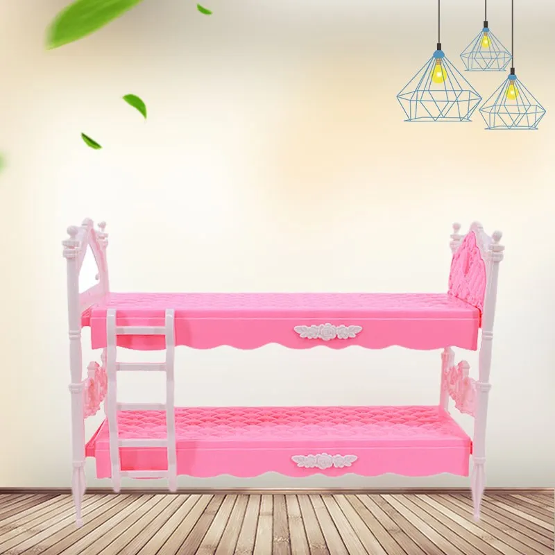 Pink Doll Furniture Accessories For Barbie Clothes Dress Toys For GIrls Birthday Gift