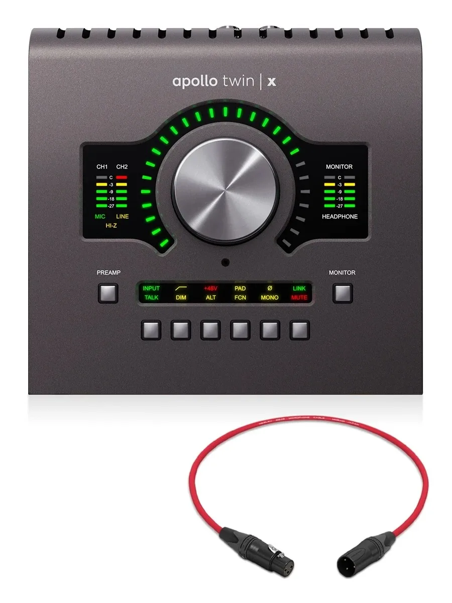 FAST SHIPPING Universal Audio Apollo Twin X Duo Heritage Edition Thunderbolt 3 Audio Interface