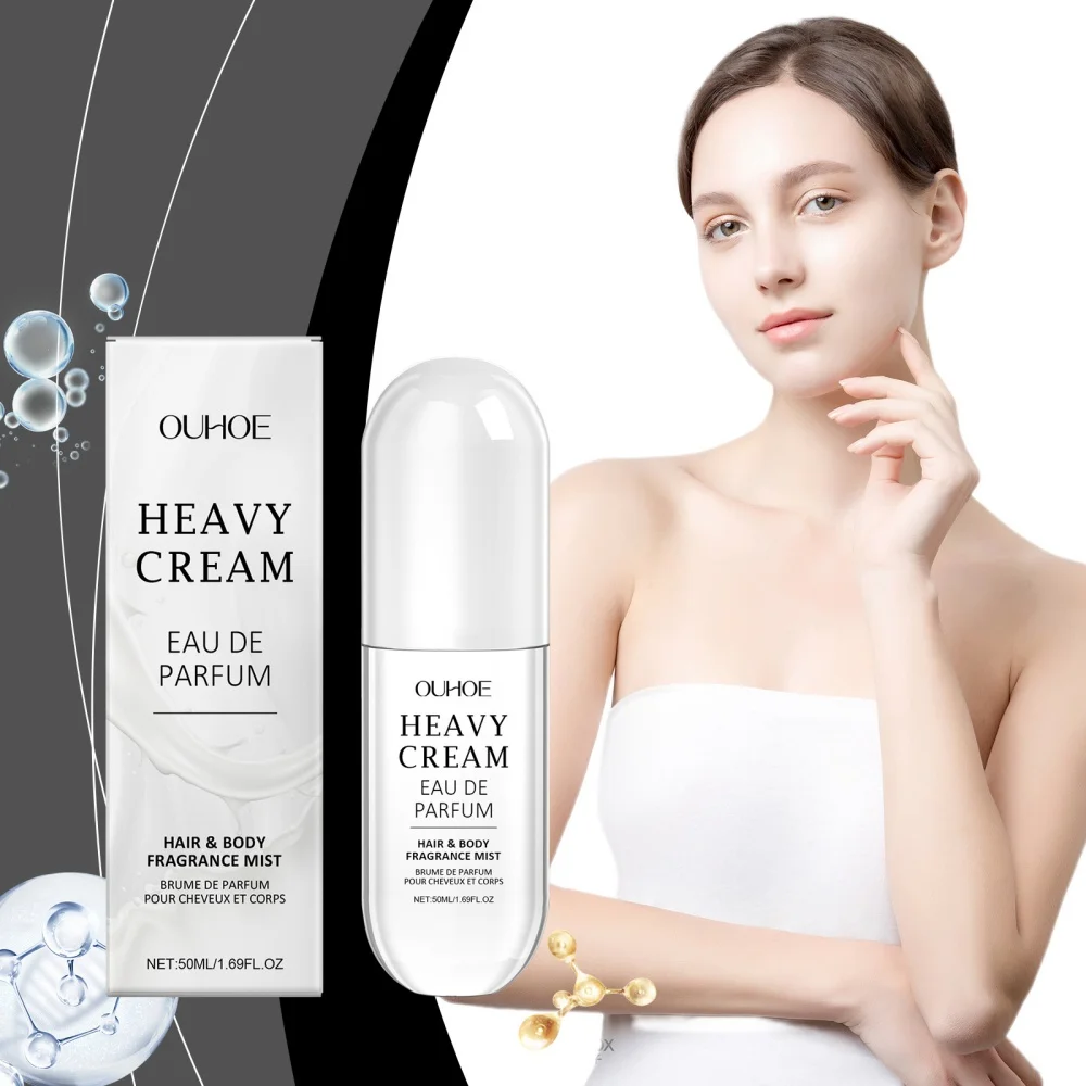 

Ouhoe 50ml Light Milk perfume Lasting Charm Hair spray Fresh Natural Girl Flavor Birthday Valentine's Day Gift